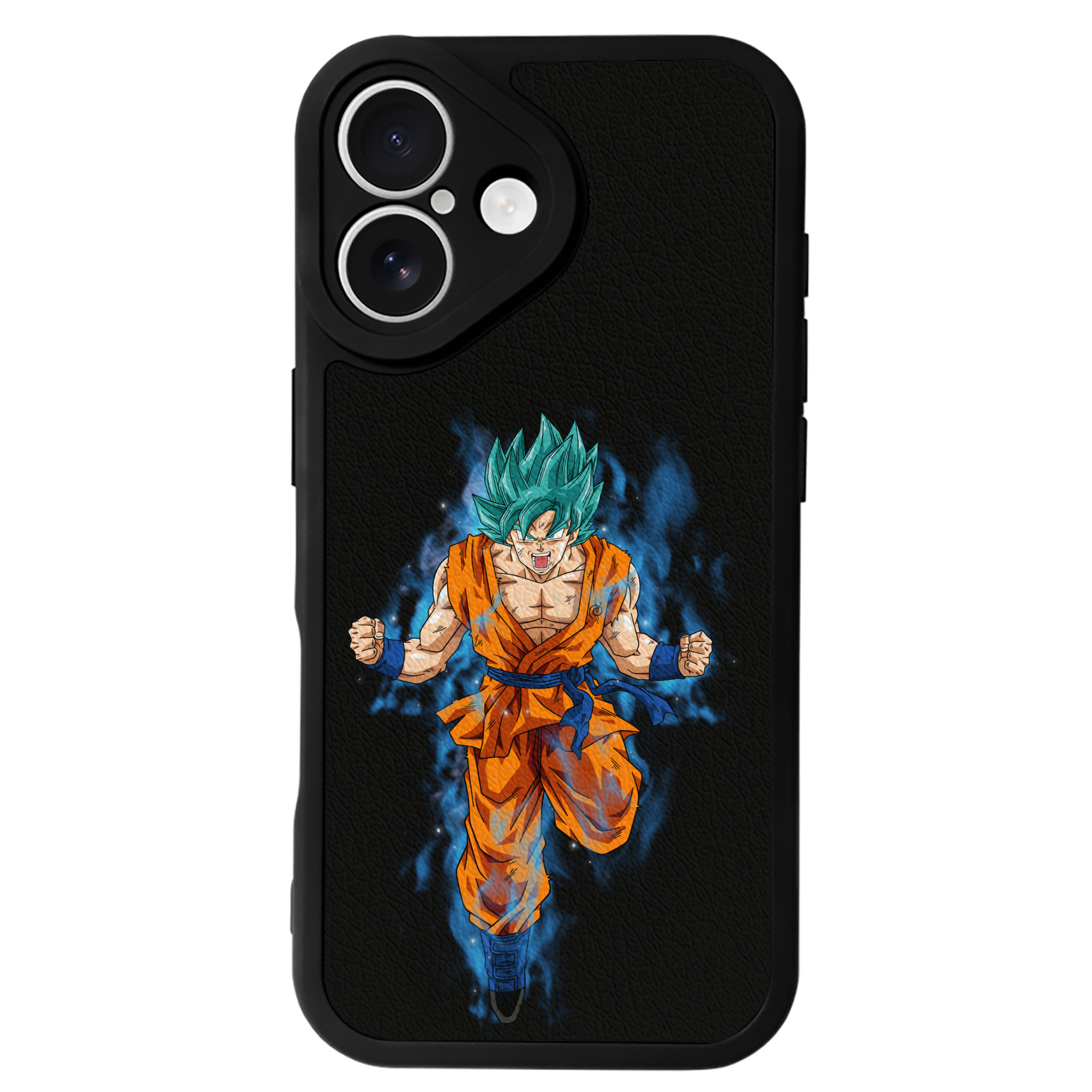 （画像用） ドラゴンボール 孫 悟飯（そんごはん）DRAGON BALL Son Gohan 【iPhone 16シリーズ対応】シリコンスマホケース（レザー調） 材質：シリコン